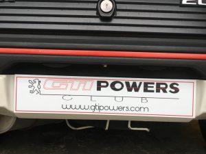 Housse de protection intérieur pour 205 GTI / CTI Dustcover - Club GtiPowers