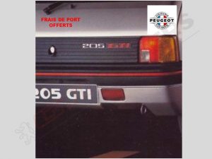 Housse de protection intérieur pour 205 GTI / CTI Dustcover - Club GtiPowers