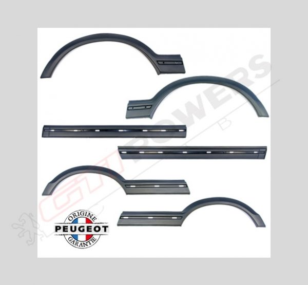 Ensemble de 6 protecteurs ouragan ORIGINAL PEUGEOT