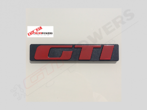 Logo de coffre GTI pour Peugeot 205 et 309 GTI