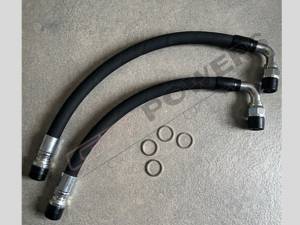 Jeu de 2 durites pour modine déportée